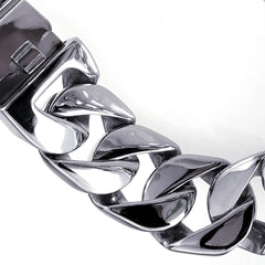 Titanium Steel Men's Thick Bracelet Domineering Stainless Steel Hand Accessories