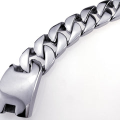 Titanium Steel Men's Thick Bracelet Domineering Stainless Steel Hand Accessories