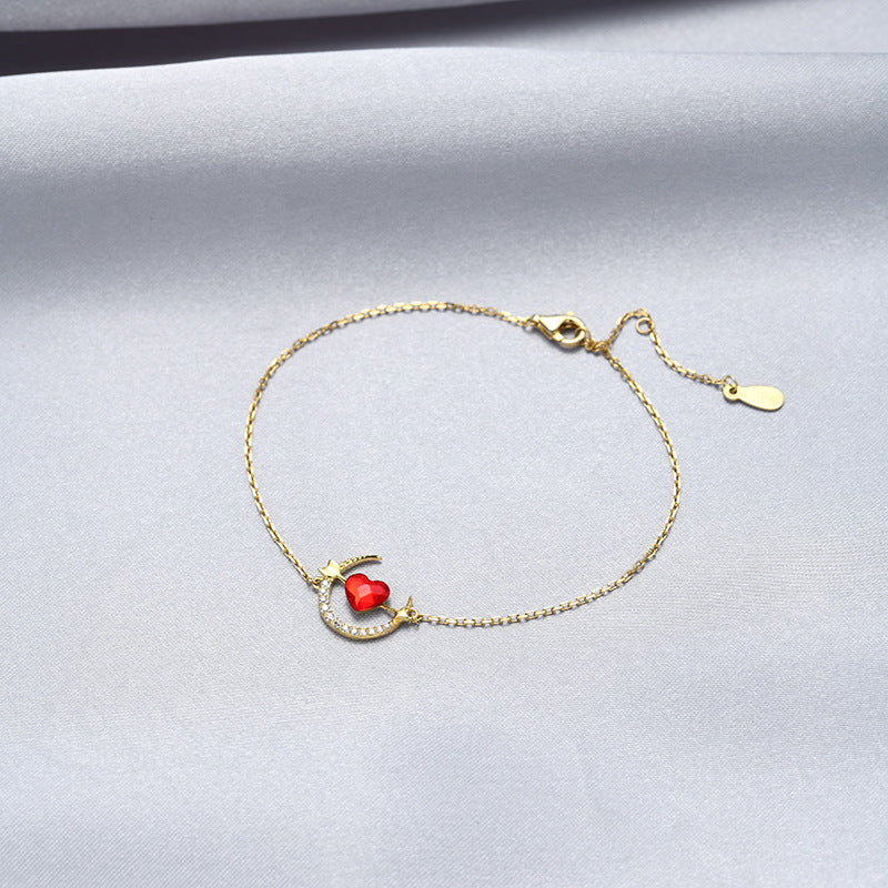 Christmas Romantic Heart Bracelet