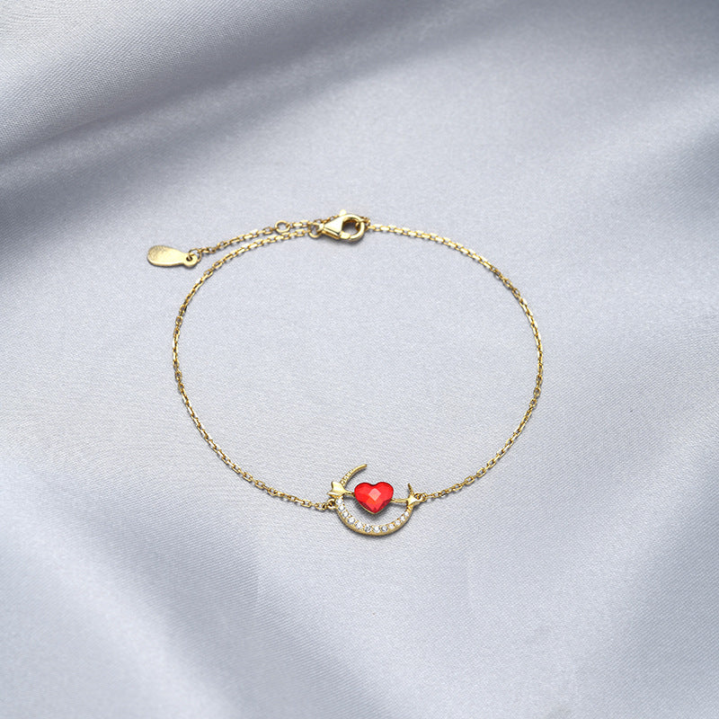 Christmas Romantic Heart Bracelet