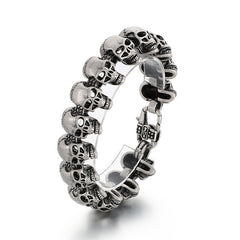 Personalized skull titanium steel bracelet creative stainless steel bracelet