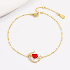 Christmas Romantic Heart Bracelet