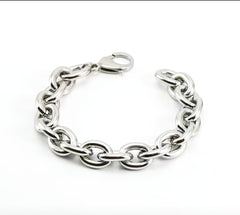 Fashionable Retro Jewelry Light Luxury Women's Hollow Steel Ball Stainless Steel Bracelet