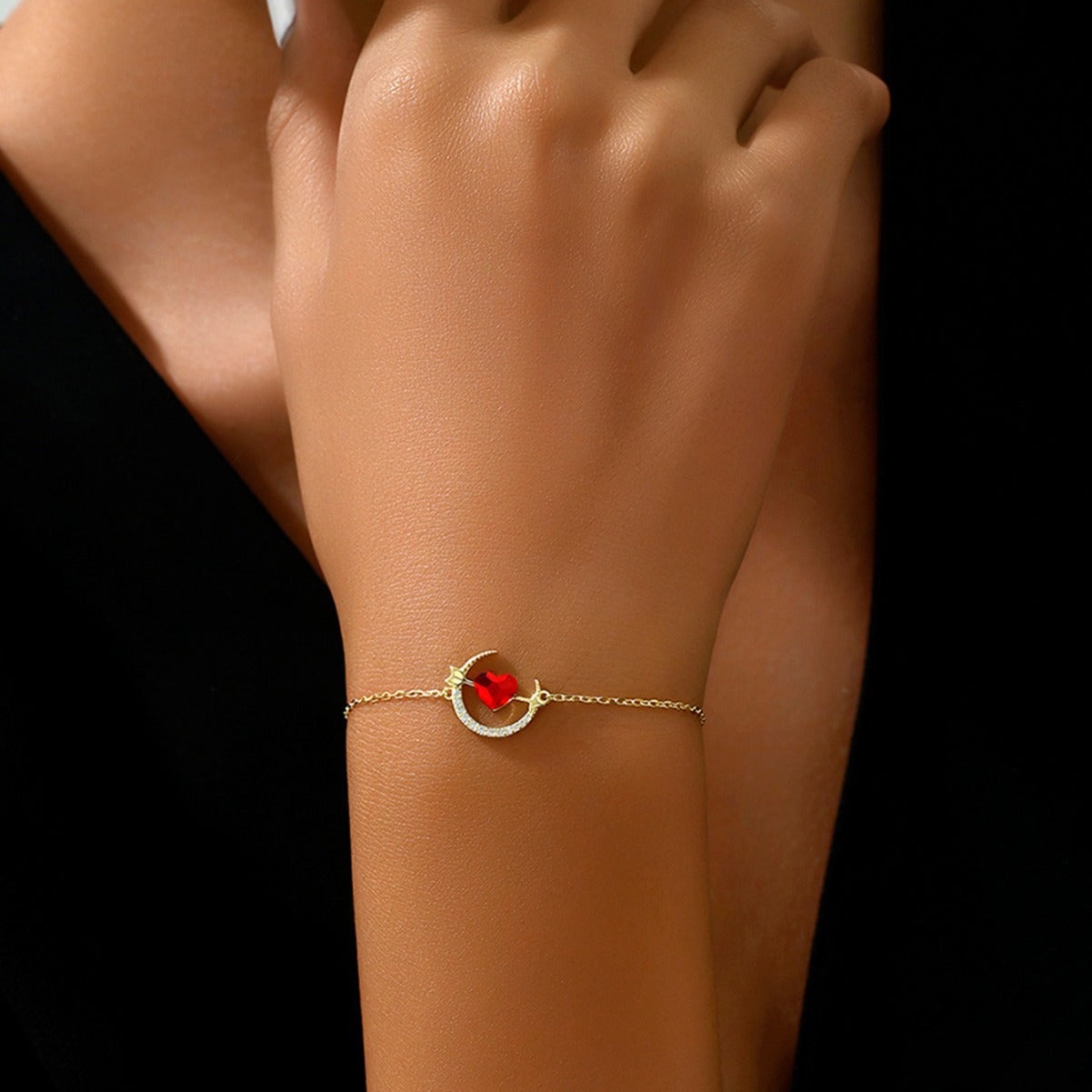 Christmas Romantic Heart Bracelet