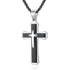 Stainless Steel Cross Necklace Pendant